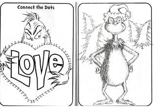 Grinch - Christmas Holiday Jumbo Coloring and Activity Books (Set of 2 Books)