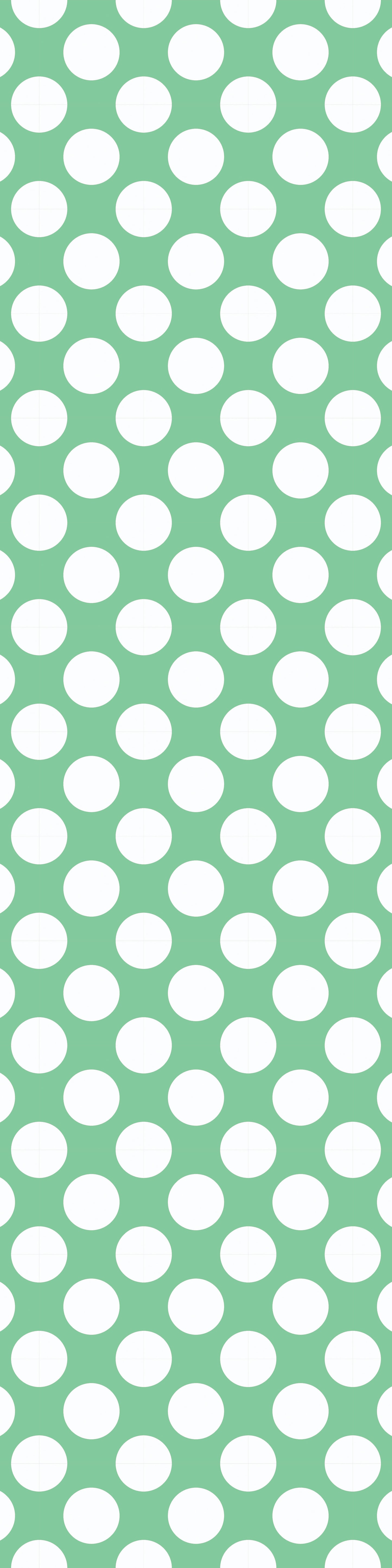 Magnetic Locker Wallpaper - Pack of 3 Sheets - Polka Dot (vg 002)