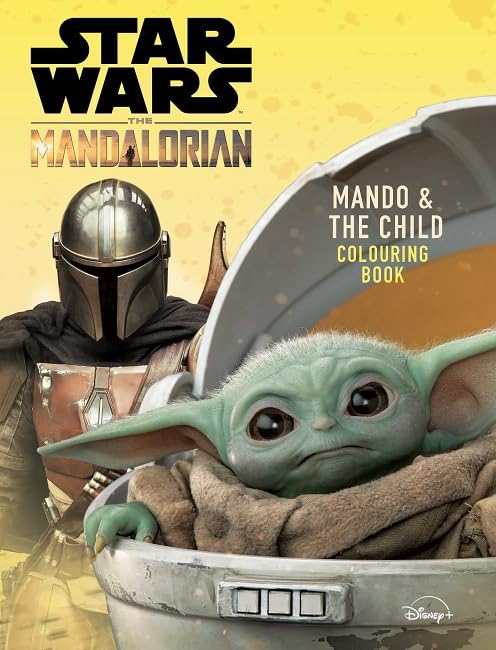 Star Wars The Mandalorian: Mando and The Child Colouring Book