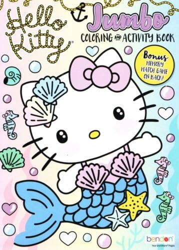 Hello Kitty - Jumbo Coloring & Activity Book (Set of 2 Books) v3