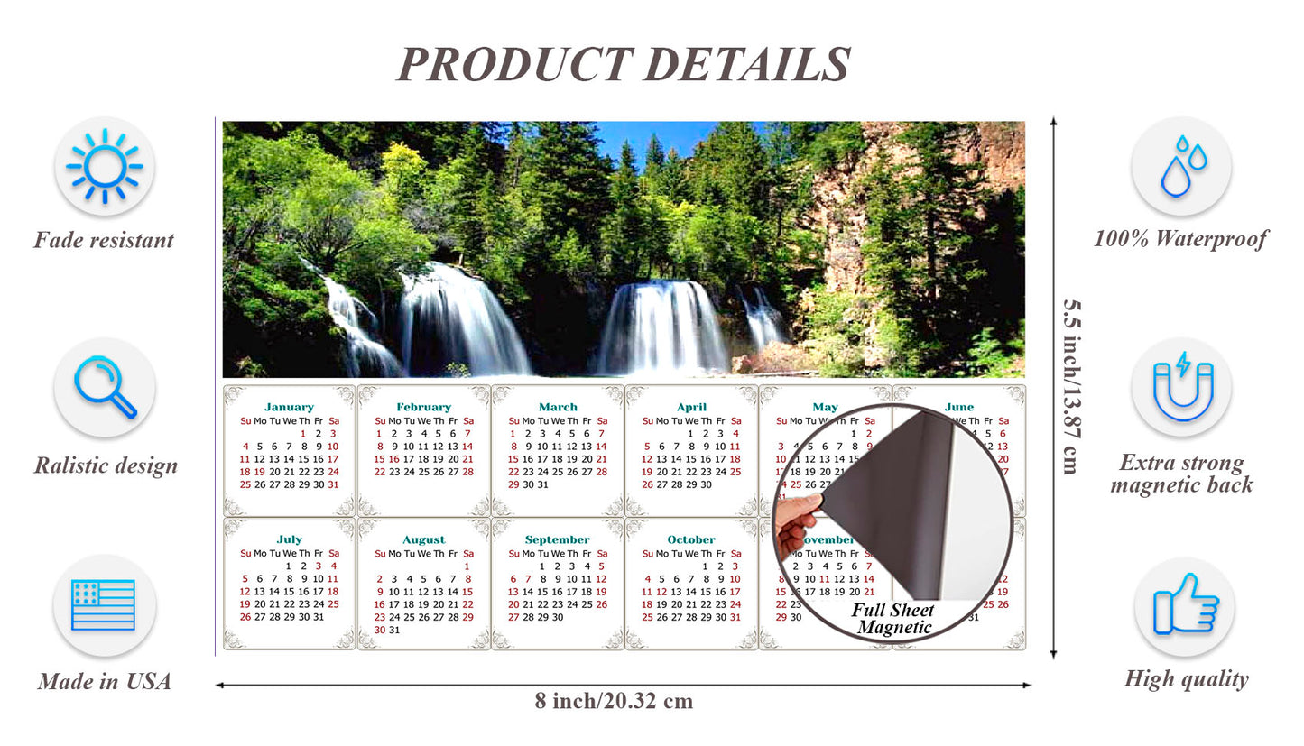2026 Magnetic Calendar - Calendar Magnets - Today is my Lucky Day - Edition #30