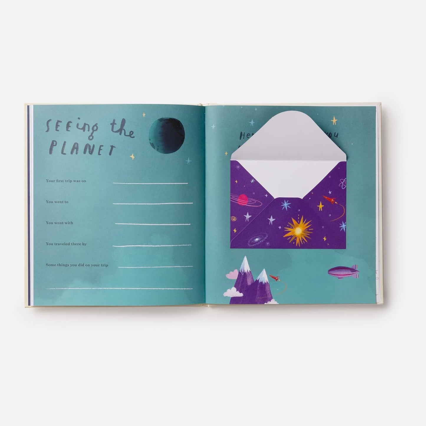 Your Life on Earth: A Baby Album. Hardcover Book