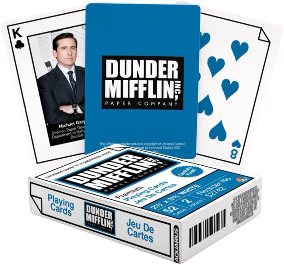 AQUARIUS The Office Playing Cards - Salesmen Themed Deck of Cards