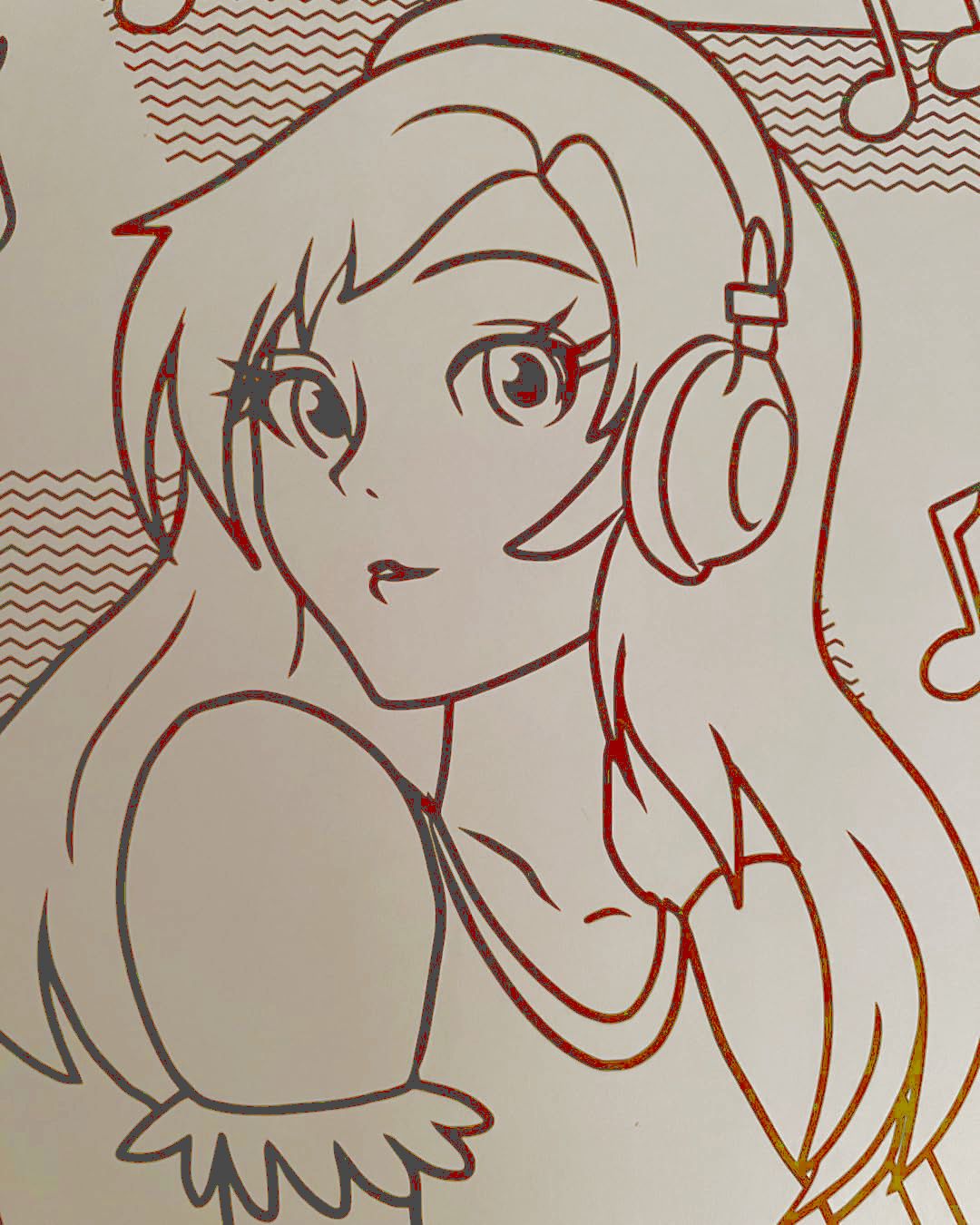 Fun Filled Coloring All Ages Advanced Coloring Manga Style. Book