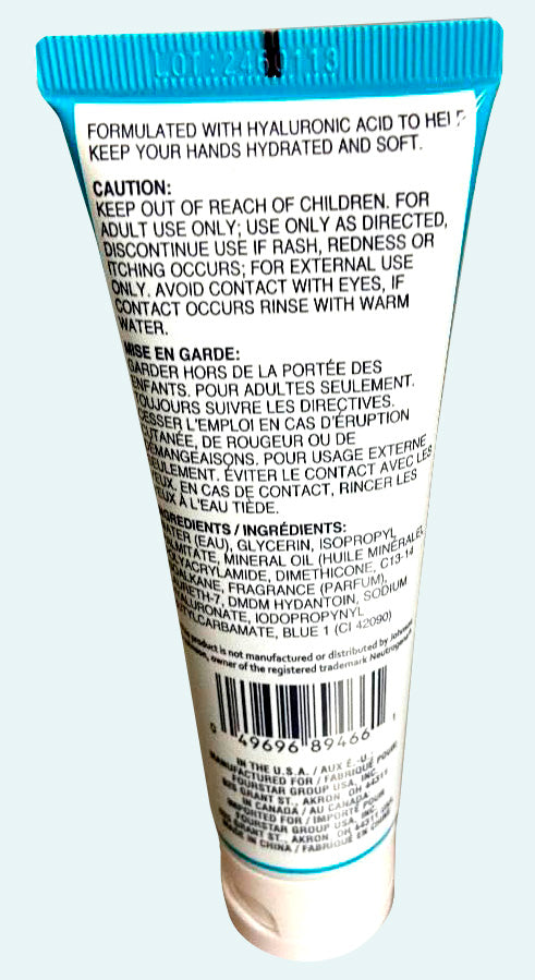 Hydrating Hand Gel Cream 3 oz (Set of 2 Pack)