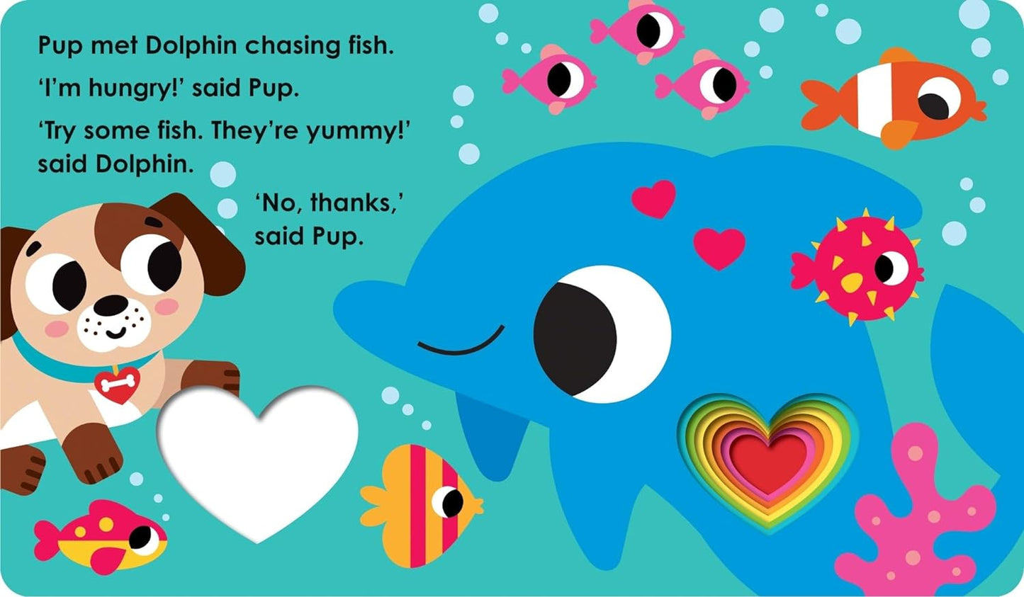 Bear Loves & The Hungry Pup - Chunky Graduating Board Books (Mini Me) Set of 2