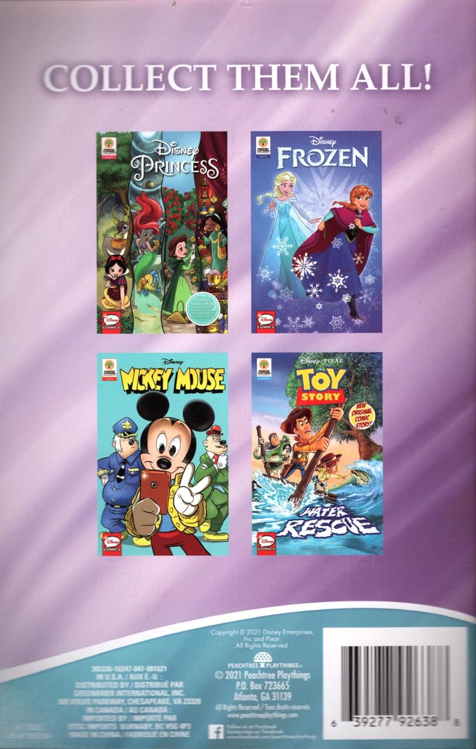 Disney Princess Comics Book - Issue 5,6