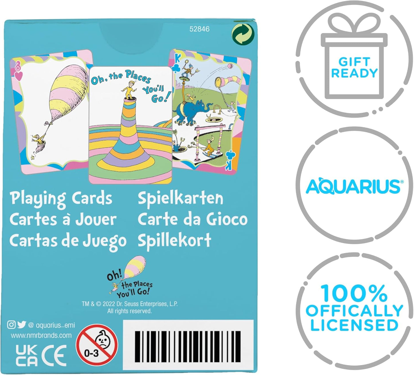 Oh, The Places You'll Go! - Playing Cards