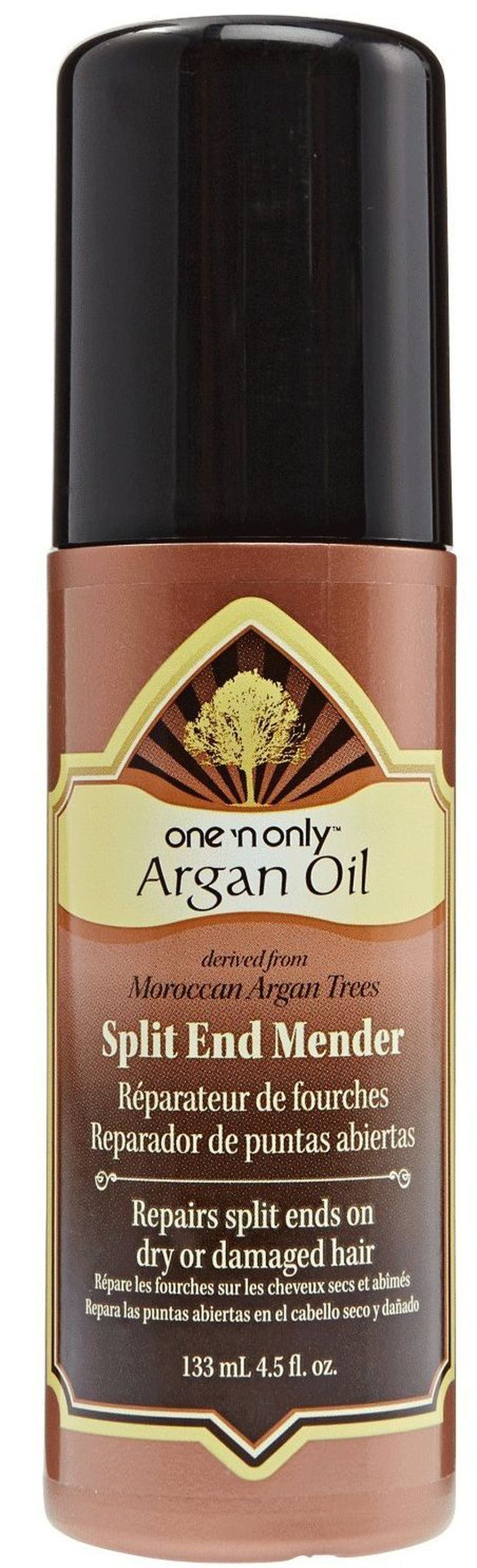 Argan Oil & Curl Cream Split End Mender Spray for Dry or Damaged Hair (Set of 2 Pack)