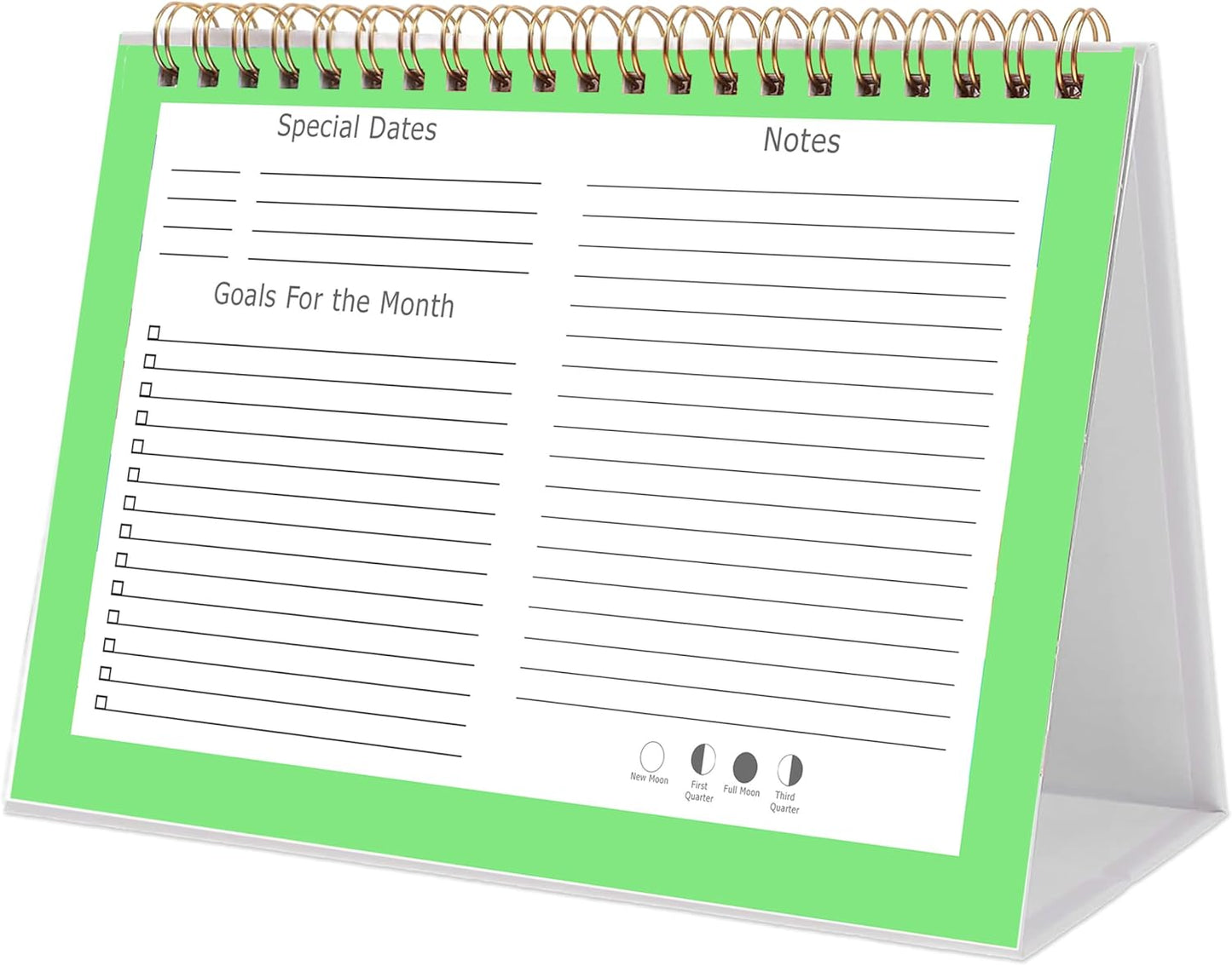 2026-12 Months Desk Calendar Desktop Planner with To-Do List & Notes 05