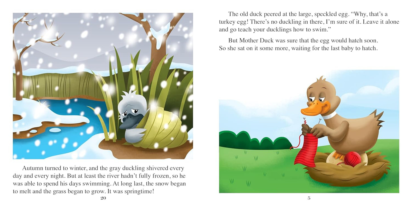The Ugly Duckling Little Classics - Stories for kids, 24-page storybook