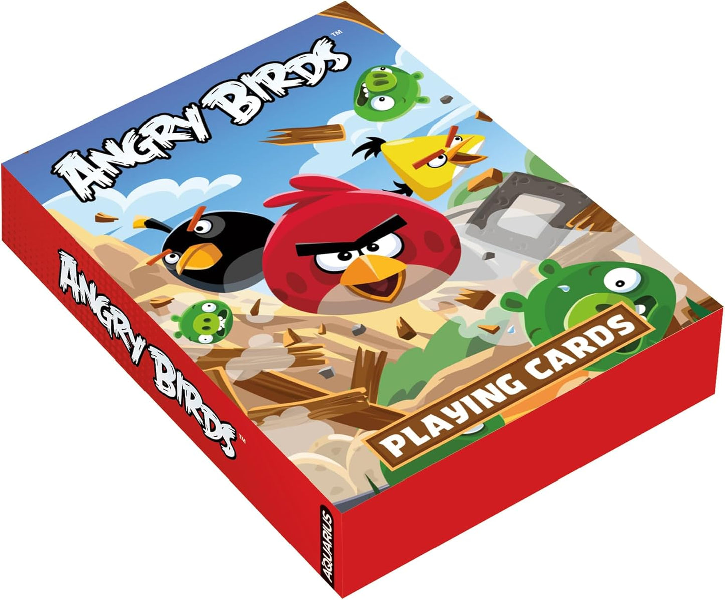 Aquarius Angry Birds Playing Cards – Angry Birds Themed Deck of Cards