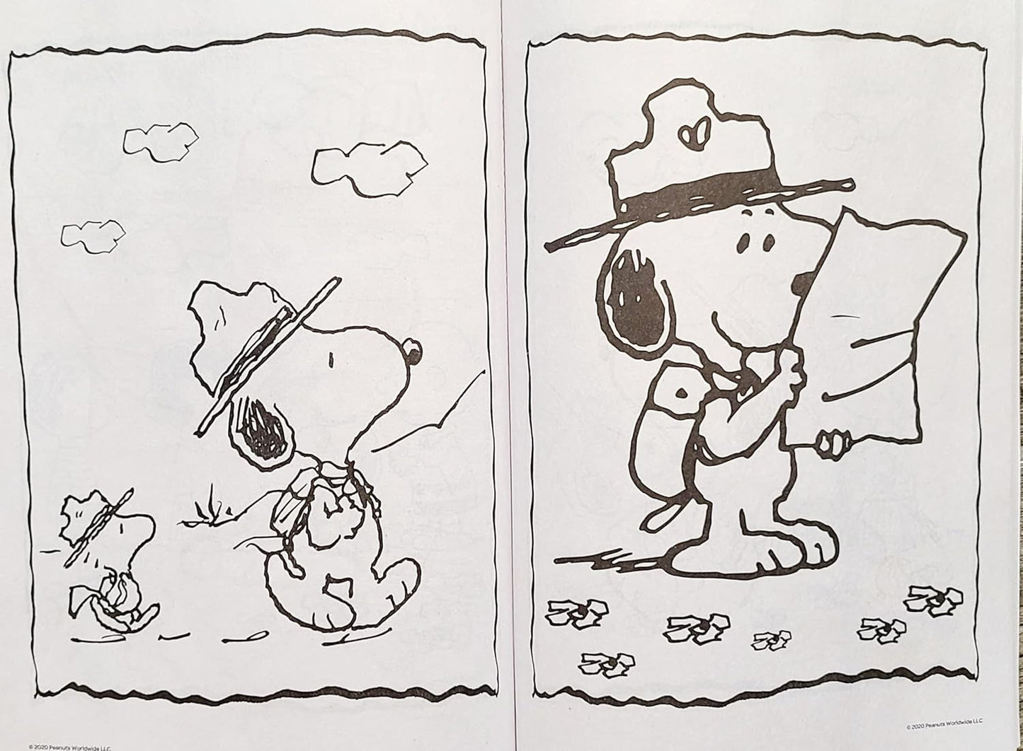 Peanuts Super Book to Color