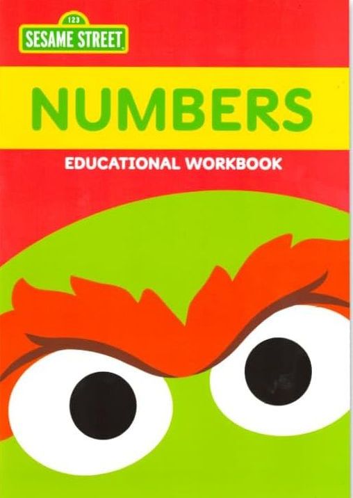 Sesame Street Educational Workbook Set for Toddlers - Bundle with 2 Workbooks