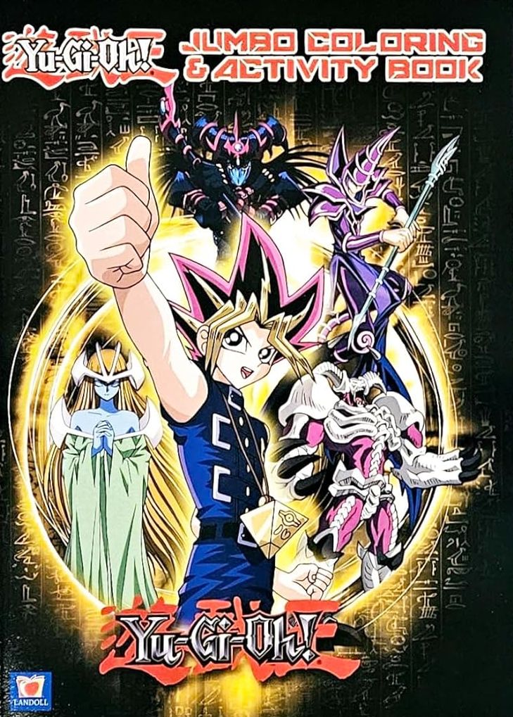 yugioh cards coloring pages Yu-Gi-Oh! Jumbo Coloring & Activity Book – Pelican Industrial