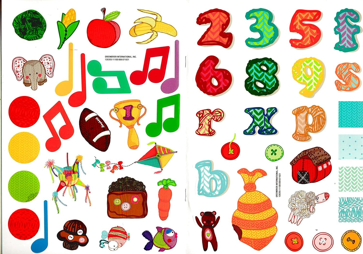 Stick-to Learning A Sing-A Long - Same or Different - Sticker Book
