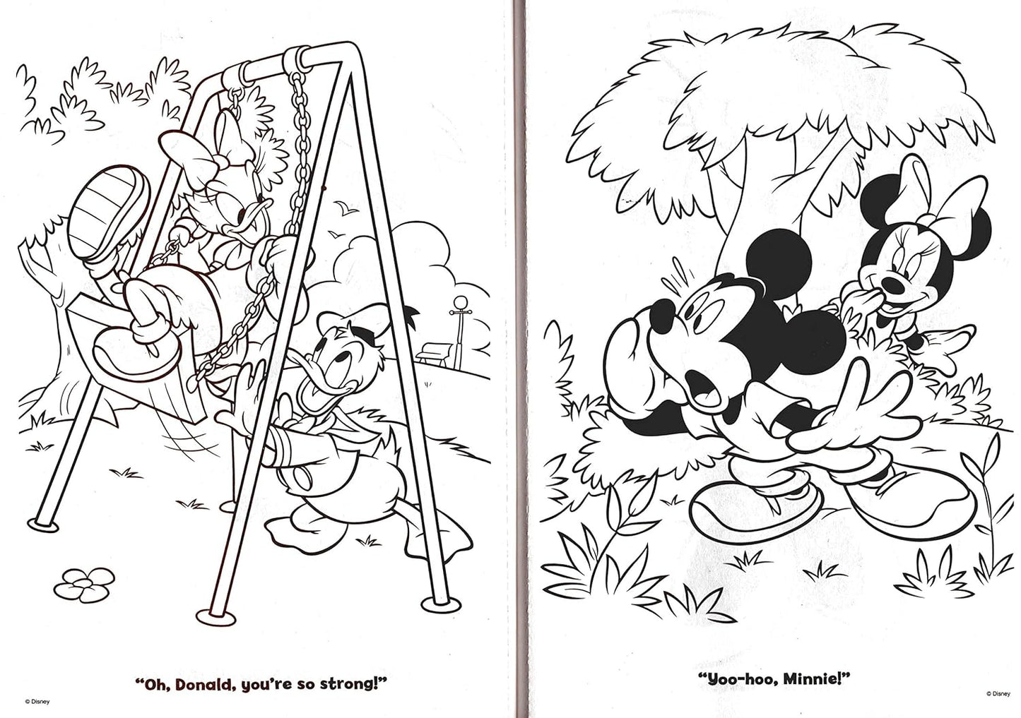 Disney Mickey Friends & Minnie - Jumbo Coloring & Activity Book (Set of 2 Books)