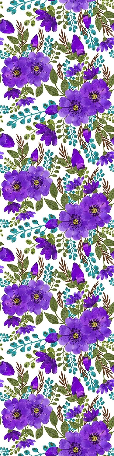 PELICAN INDUSTRIAL Wallpaper - Magnetic School Locker Wallpaper (Full Sheet Magnetic) - Flowers - Pack of 3 Sheets - vr14