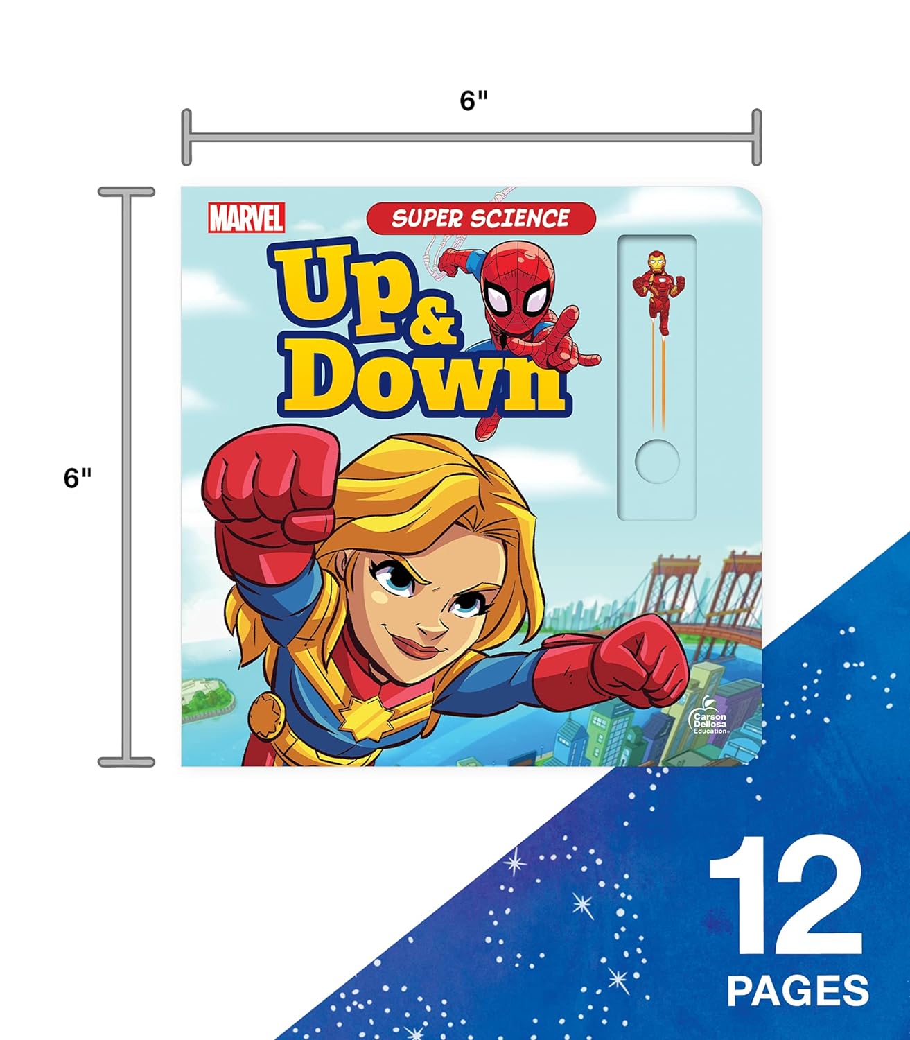Disney Learning Super Science Up and Down Board Book