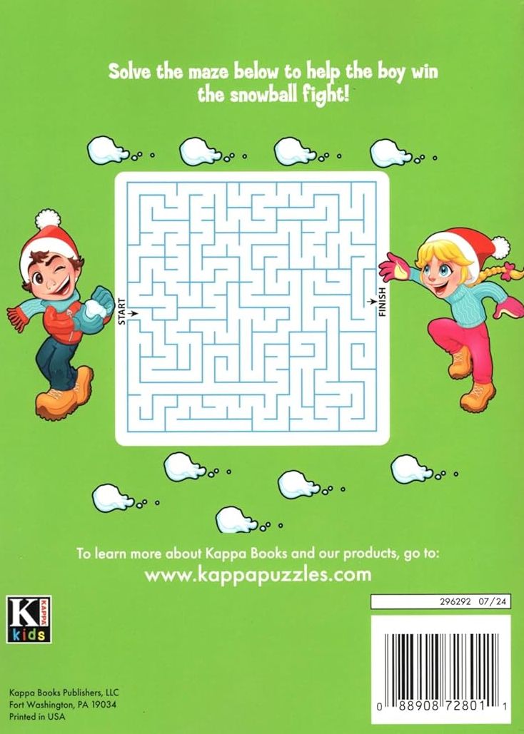 Christmas Holiday - Activity Book - Christmas Candy Land
