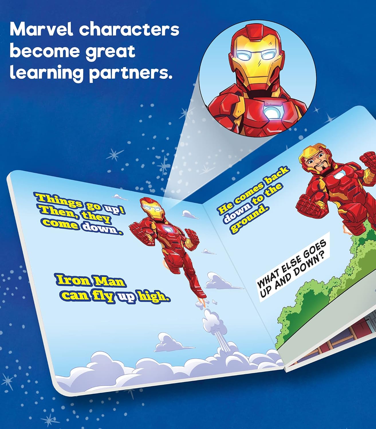 Disney Learning Super Science Up and Down Board Book