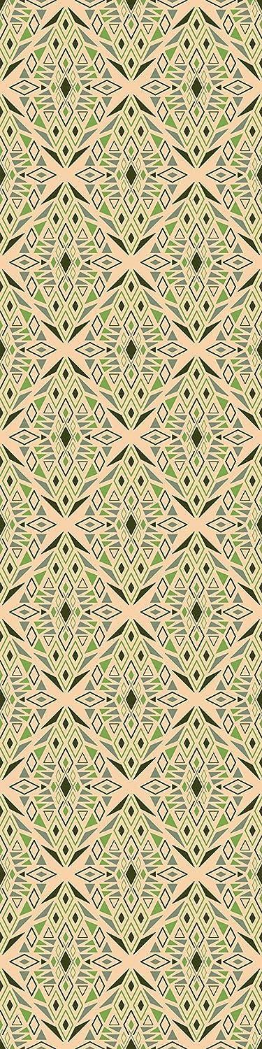 PELICAN INDUSTRIAL Magnetic Locker Wallpaper (Full Sheet Magnetic) - Trimmable, Easy Install, Remove & Reuse - Pack of 3 Sheets - Geometric Pattern (vb046)