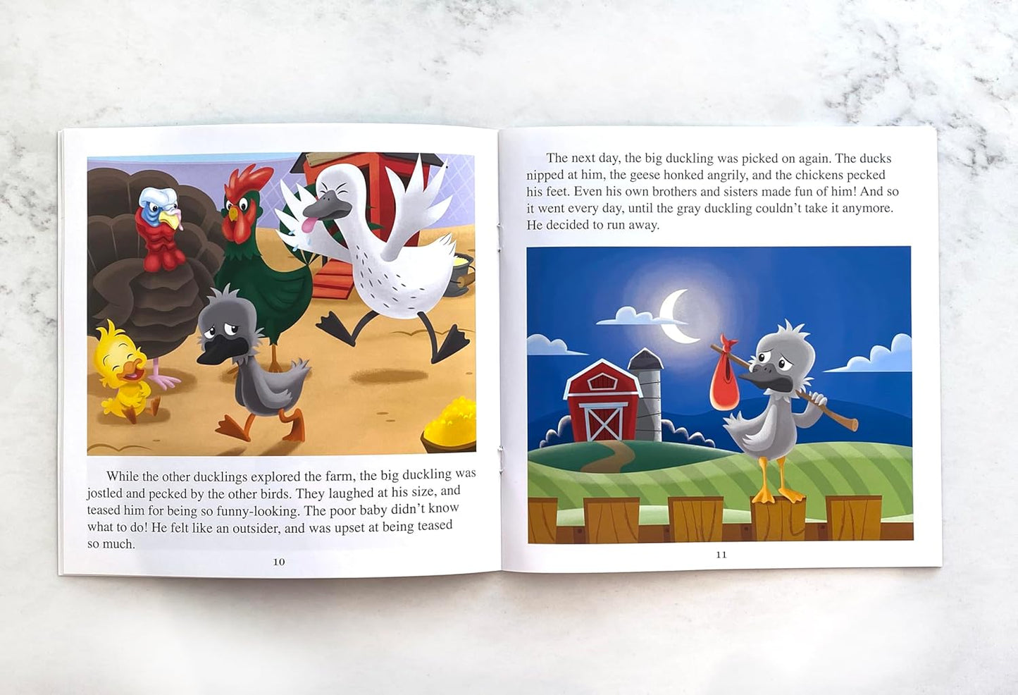 The Ugly Duckling Little Classics - Stories for kids, 24-page storybook