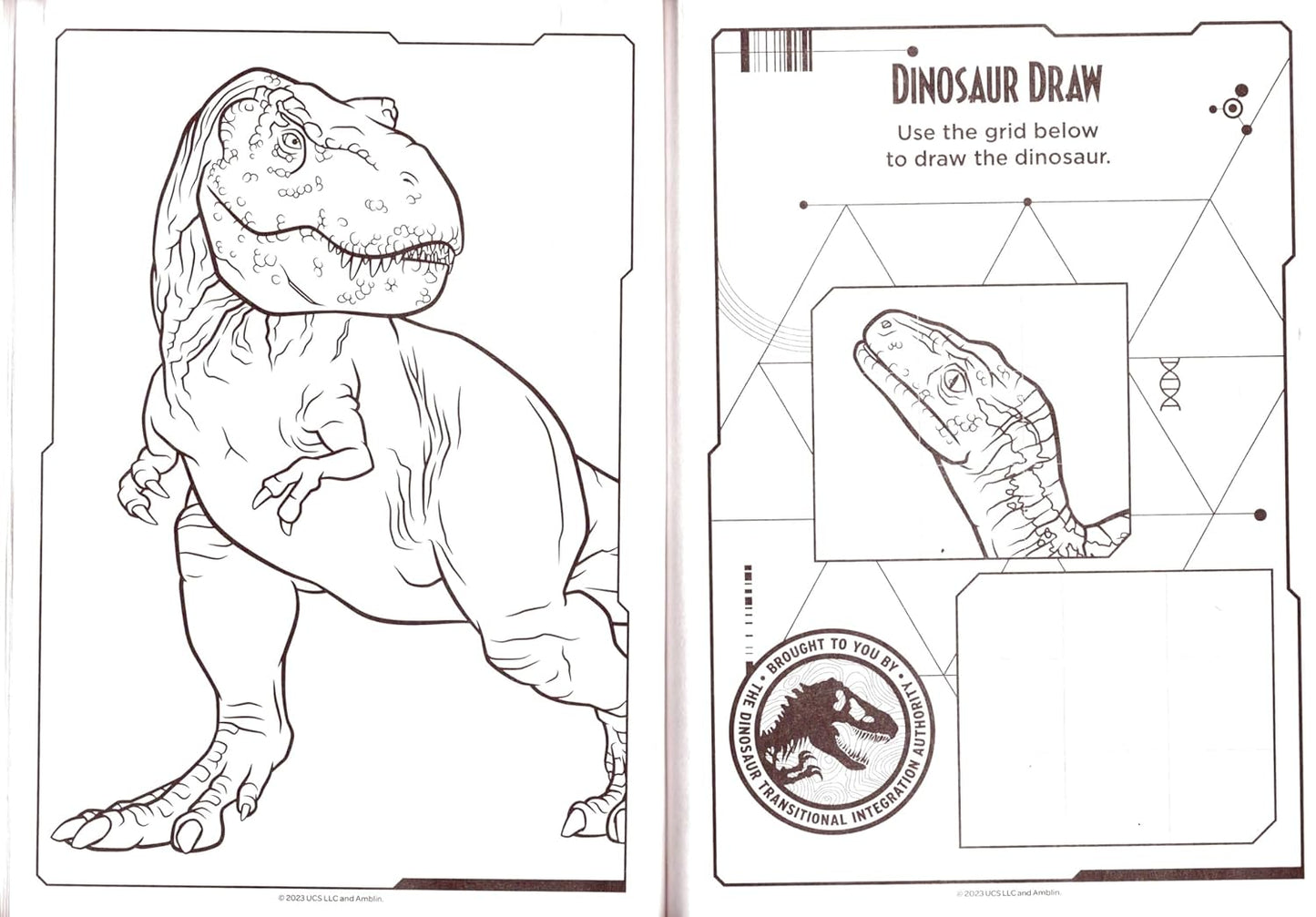 Jurassic World - Jumbo Coloring & Activity Book (Set of 2 Books)