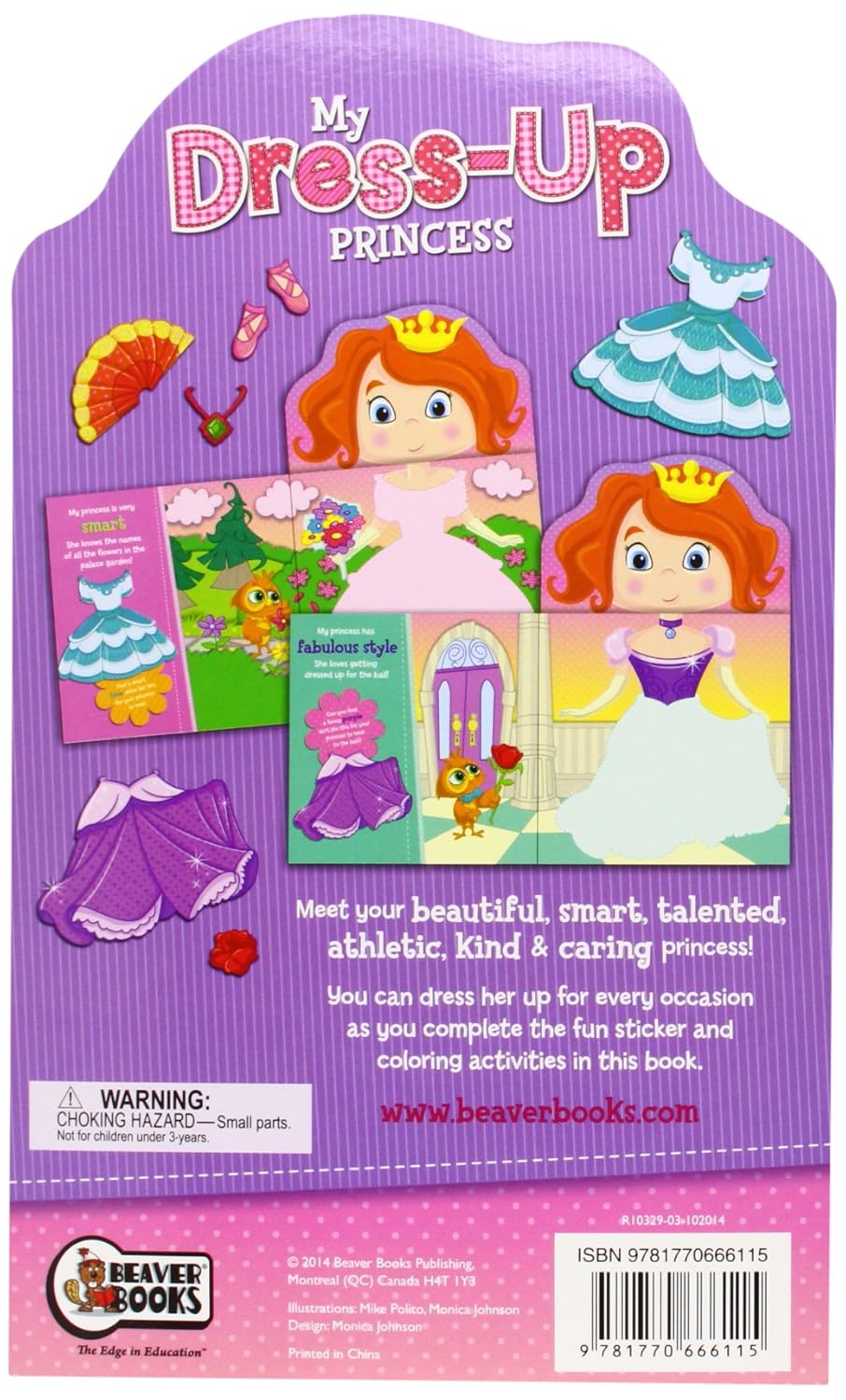 My Dress-Up Princess Paperback Book