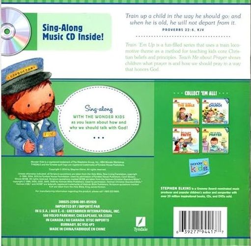 Wonder Kids Train Em Up: Teach Me About The Prayer Book & CD Sing-Along