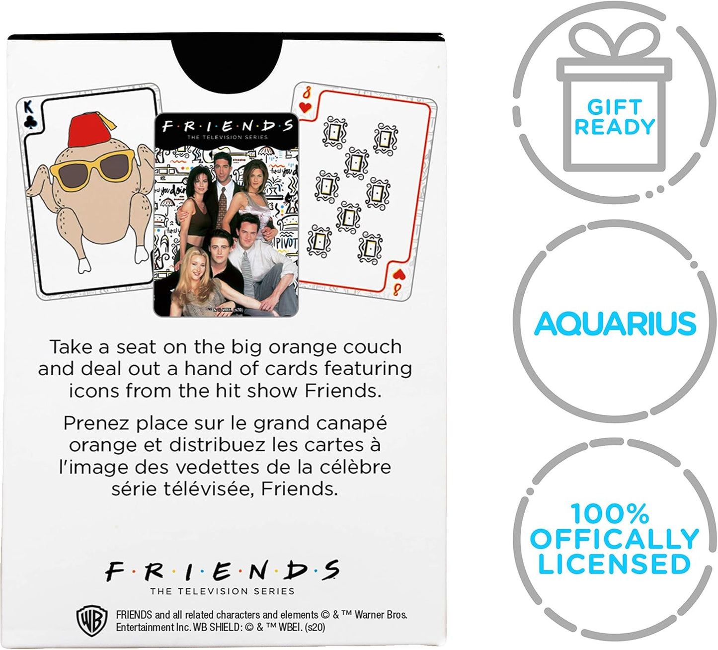 AQUARIUS Friends Icons Playing Cards