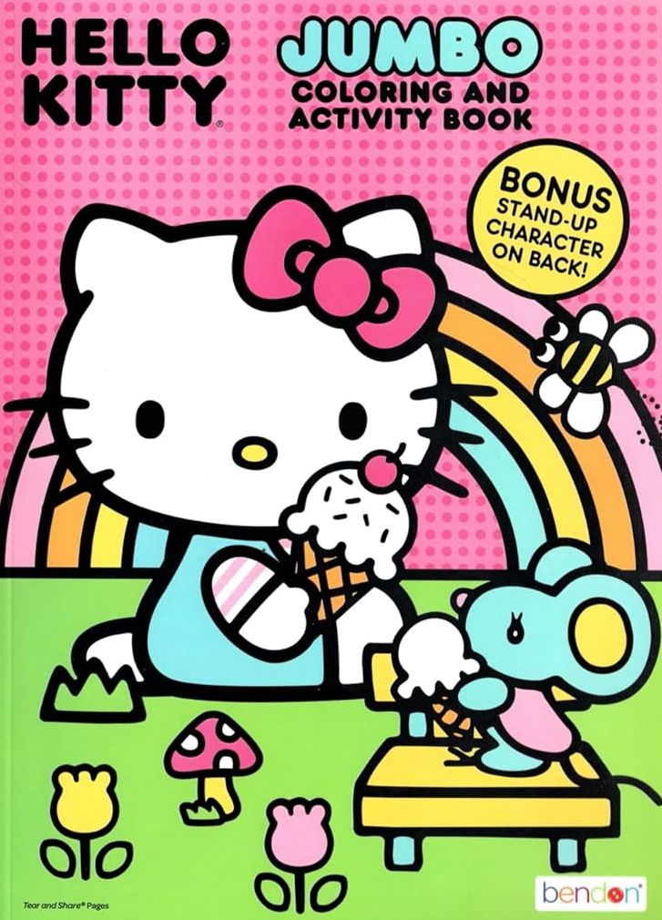 Hello Kitty - Jumbo Coloring & Activity Book v7