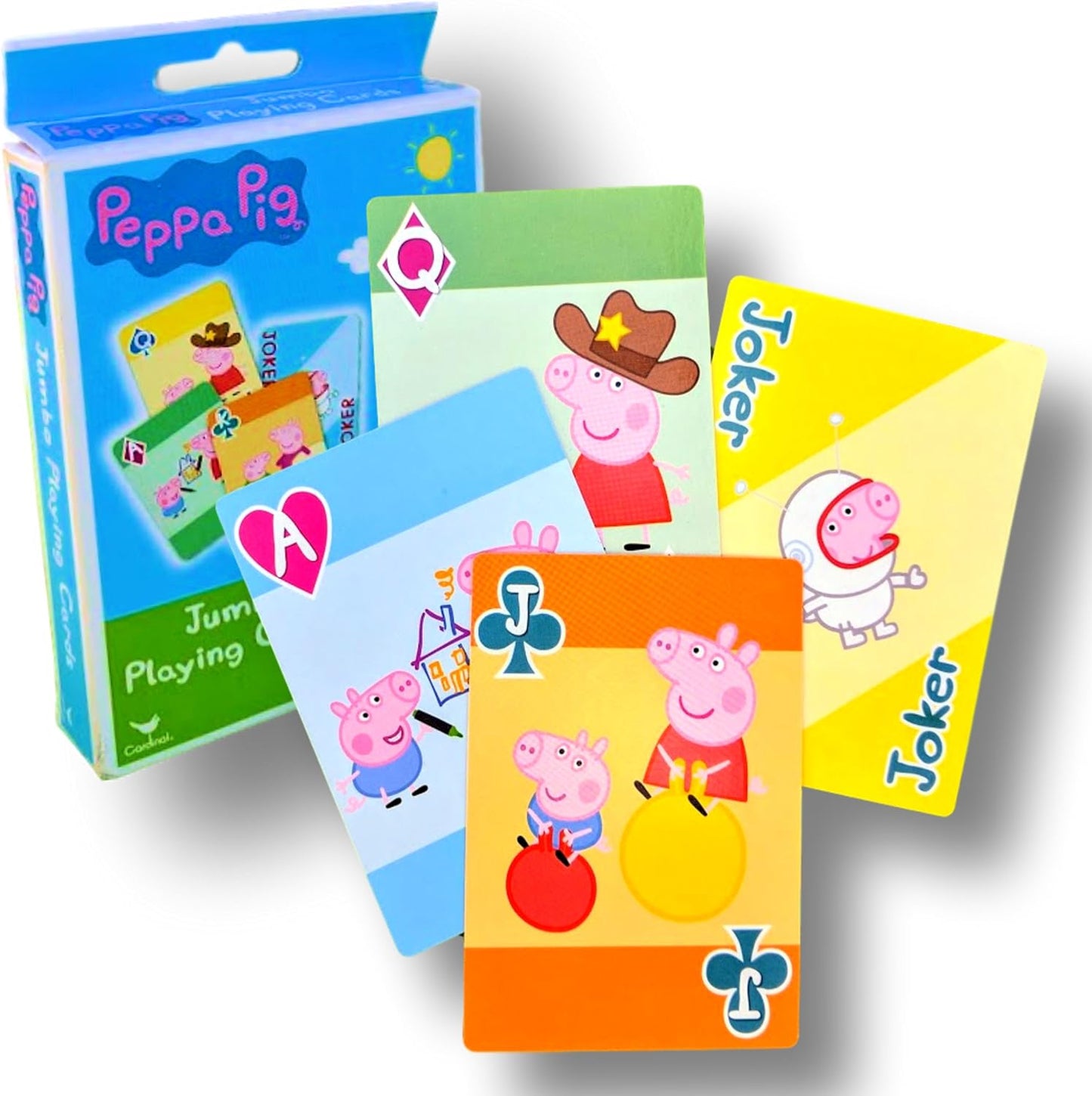 Card Games for Kids (Peppa Pig Jumbo Playing Cards)