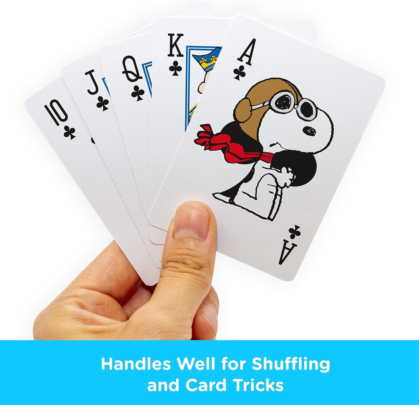 AQUARIUS Peanuts Playing Cards - Peanuts Cast Deck of Cards