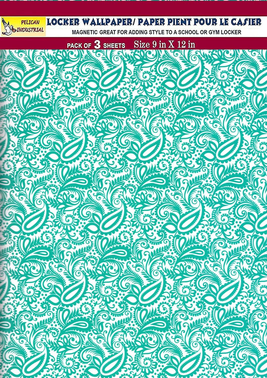 PELICAN INDUSTRIAL Magnetic Locker Wallpaper (Full Sheet Magnetic) - - Pack of 3 Sheets - v20