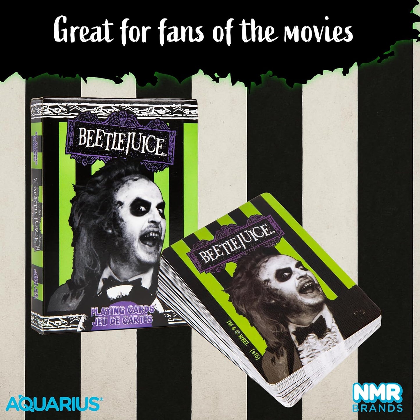 Aquarius Beetlejuice Playing Cards - Beetlejuice