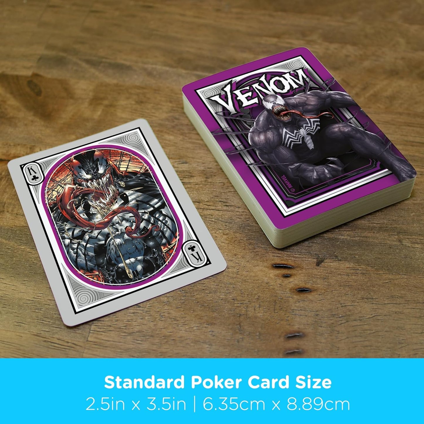 AQUARIUS Marvel Venom Nouveau Playing Cards Deck