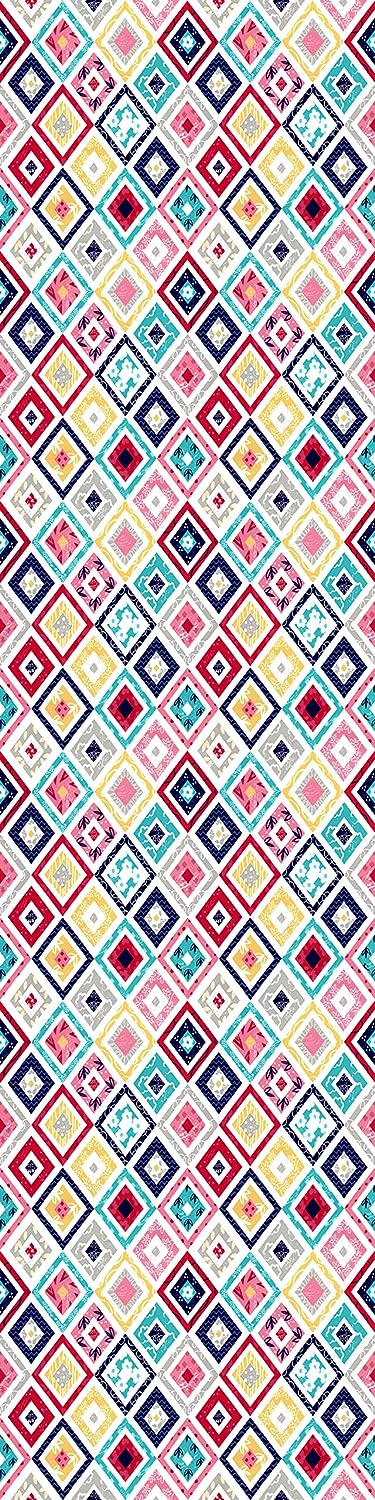 PELICAN INDUSTRIAL Magnetic Locker Wallpaper (Full Sheet Magnetic) - Geometric Design - Pack of 3 Sheets - v9c