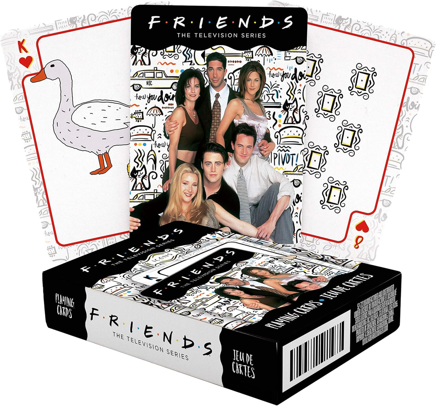 AQUARIUS Friends Icons Playing Cards