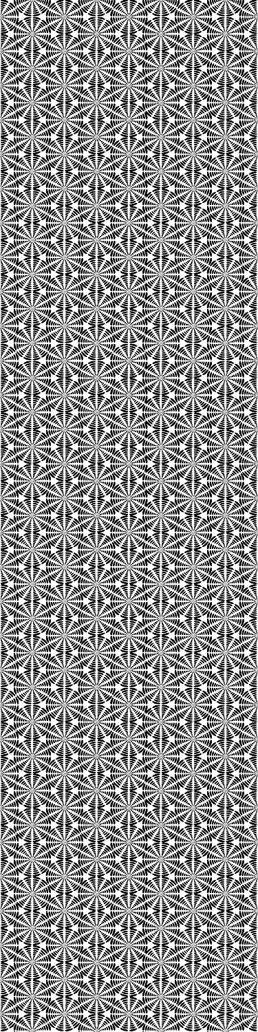 PELICAN INDUSTRIAL Magnetic Locker Wallpaper (Full Sheet Magnetic) - Trimmable, Easy Install, Remove & Reuse - Pack of 3 Sheets - Geometric Pattern (vb034)