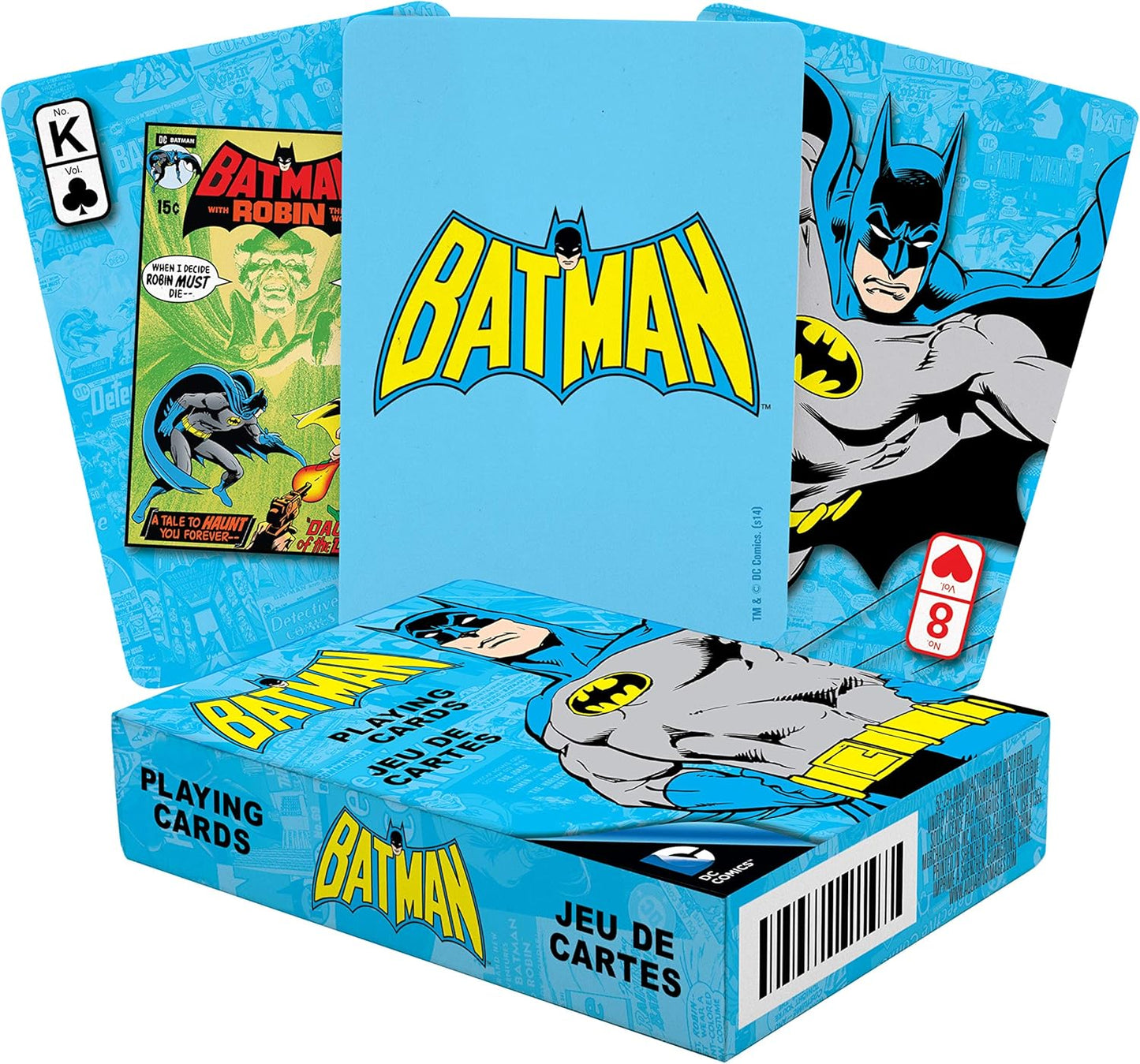 AQUARIUS DC Batman Playing Cards - Batman Themed Deck of Cards