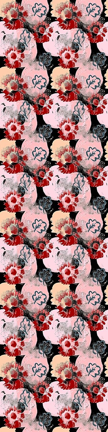 PELICAN INDUSTRIAL Magnetic Locker Wallpaper (Full Sheet Magnetic) - Trimmable, Easy Install, Remove & Reuse - Pack of 3 Sheets - Abstract Pattern (vb035c)