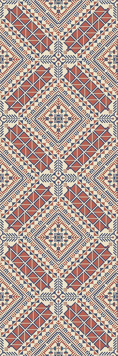 PELICAN INDUSTRIAL Deluxe School Locker Magnetic Wallpaper (Full Sheet Magnetic) - Full Cover Standard Half Lockers Pack of 12 Sheets - (Geometric vr36)