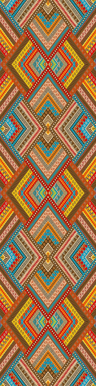 PELICAN INDUSTRIAL Magnetic Locker Wallpaper (Full Sheet Magnetic) - Trimmable, Easy Install, Remove & Reuse - Pack of 3 Sheets - Geometric Pattern (vb040)