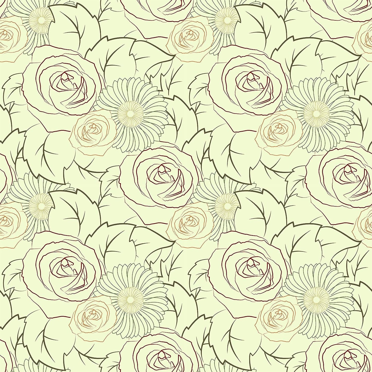 PELICAN INDUSTRIAL Deluxe School Locker Magnetic Wallpaper (Full Sheet Magnetic) - Full Cover Standard Half Lockers Pack of 12 Sheets - (Flowers vr69)