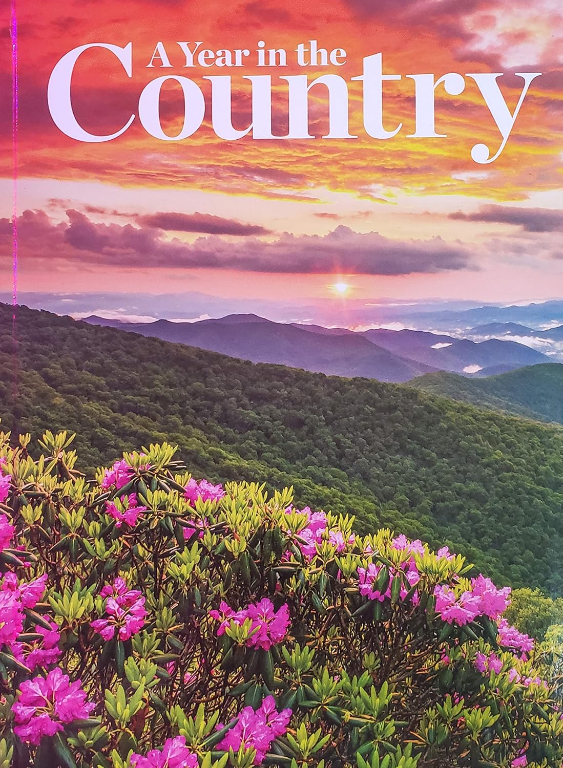A Year in the Country Hardcover Book
