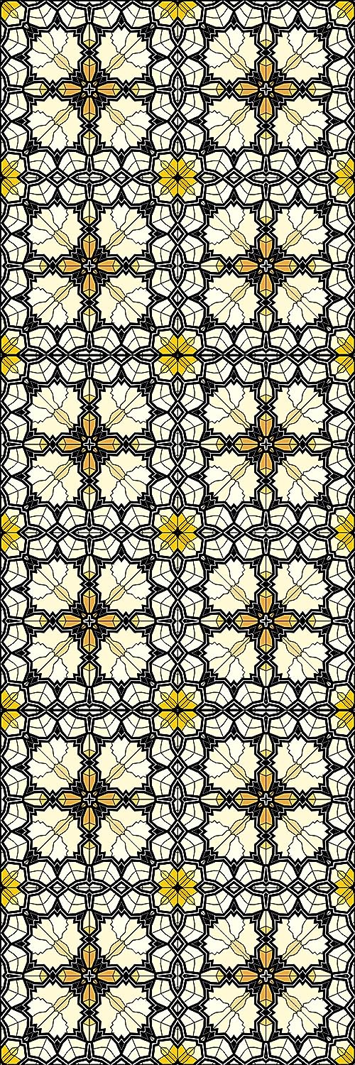 PELICAN INDUSTRIAL Deluxe School Locker Magnetic Wallpaper (Full Sheet Magnetic) - Full Cover Standard Half Lockers Pack of 12 Sheets - (Geometric vr53)