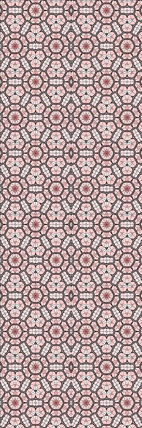 PELICAN INDUSTRIAL Deluxe School Locker Magnetic Wallpaper (Full Sheet Magnetic) - Full Cover Standard Half Lockers Pack of 12 Sheets - (Geometric vr56)