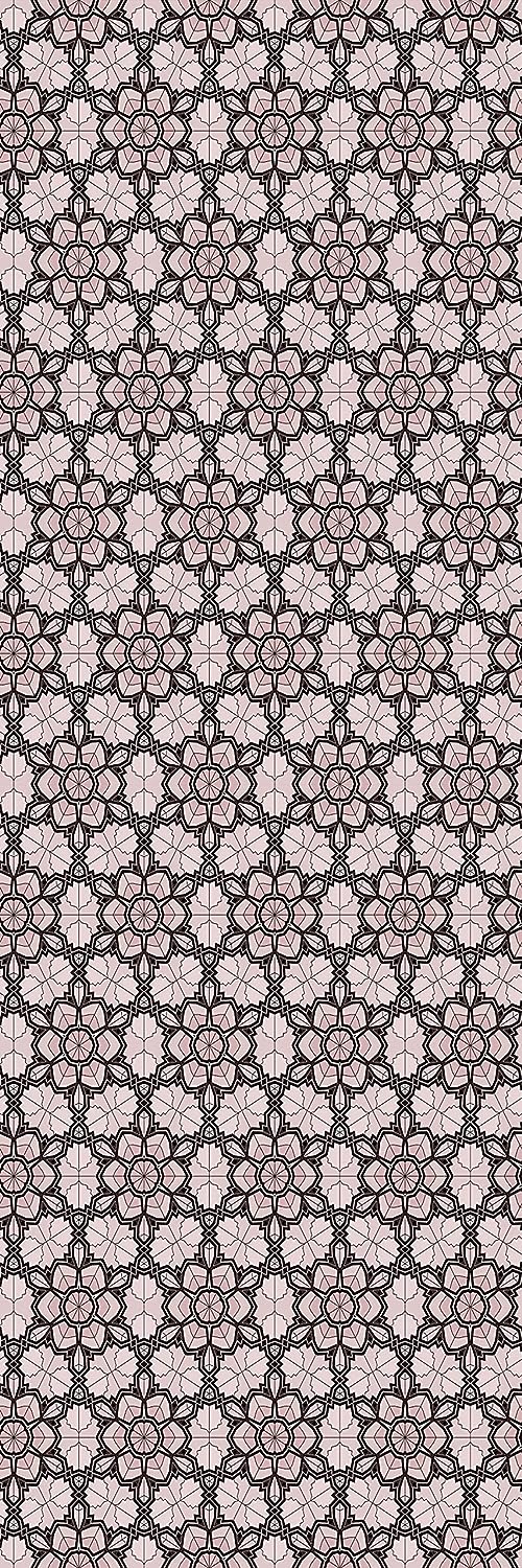 PELICAN INDUSTRIAL Deluxe School Locker Magnetic Wallpaper (Full Sheet Magnetic) - Full Cover Standard Half Lockers Pack of 12 Sheets - (Geometric vr57)