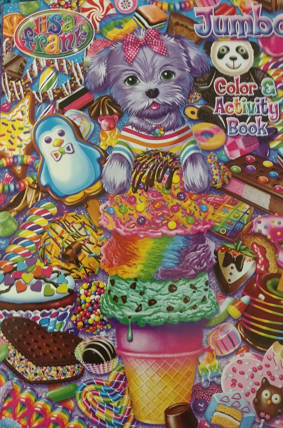 Lisa Frank Jumbo Coloring & Activity Book